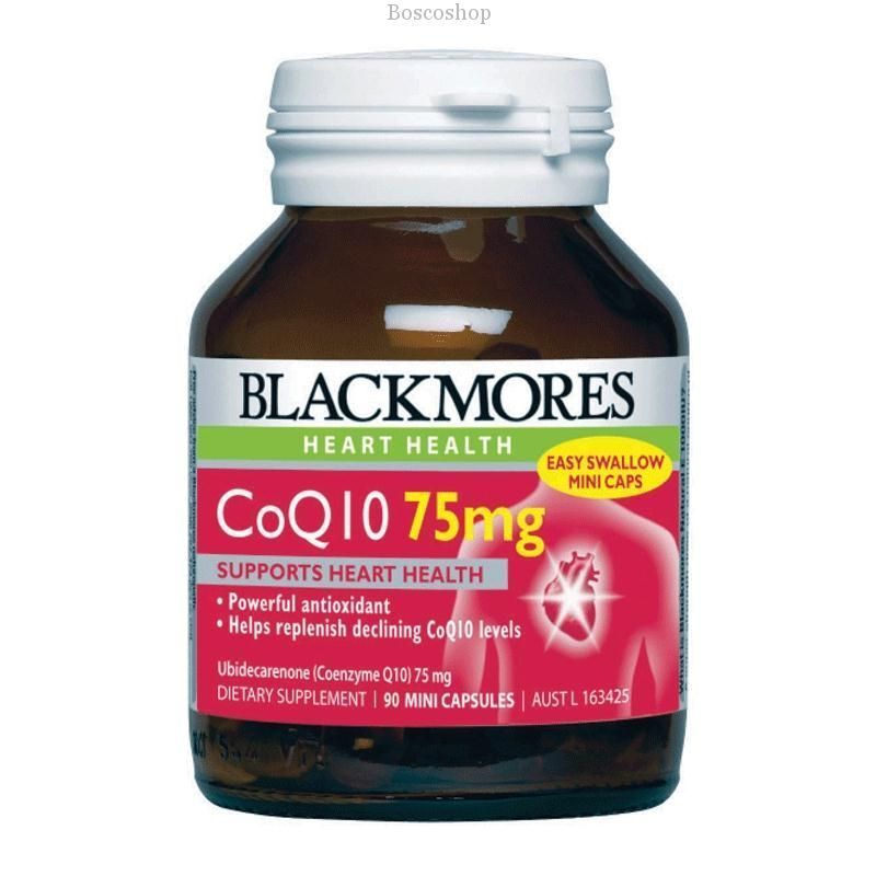 Blackmores Co Q10 75mg 90капс.(Коэнзим Q10) Блэкморис