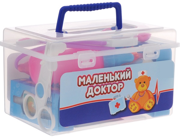 Игрушка 3+ набор доктора  (13 предметов) Маленький доктор арт.KJ851B-3