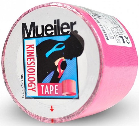 Кинезио Тейп MUELLER 5*5 см Розовый