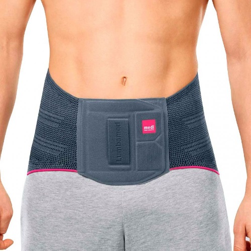 MEDI 664 №1 Серый Lumbamed basic Men Пояс Корсет