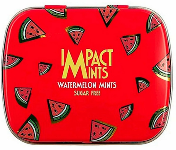 Освежающее драже Impact Mints со вкусом Арбуза без сахара 14 г