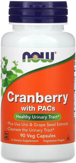 Now Foods Cranberry with PACs №90 капс. &