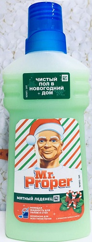 Mr PROPER Моющая жидкость для полов Мятный Леденец 500 мл 