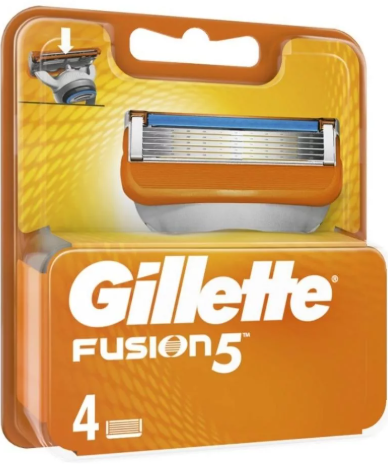 Кассеты сменные GILLETTE Fusion 5 (4 шт)