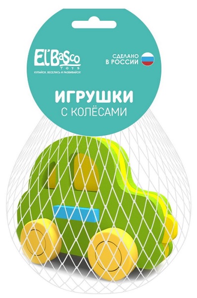 Игрушка каталка El`BascoToys с колесами Машина арт.12-008