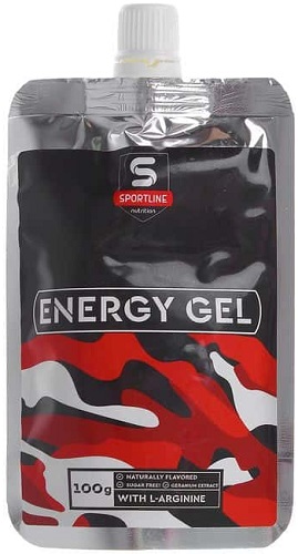 SportLine Energy gel Энерджи гель 100г Адреналин