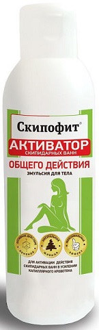 Скипофит Активатор скипид.ванн Общего действия 150мл эмульсия для тела  &