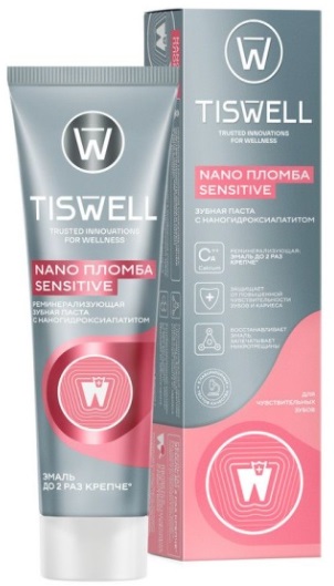 Зубная паста TISWELL С наногидроксиапатитом для чувствительных зубов 110 г