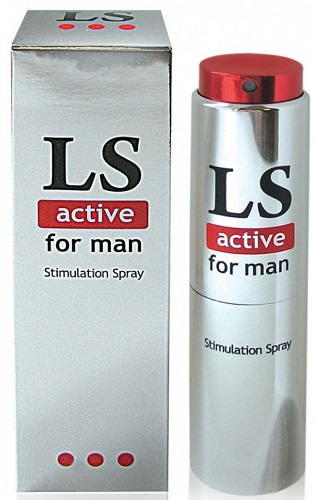 LS Lovespray Active for Man 18мл Стимулирующий спрей для Мужчин