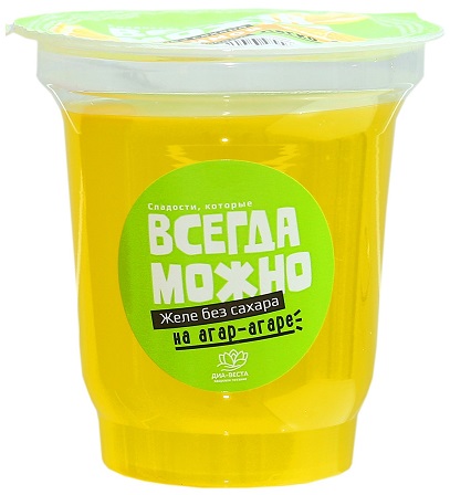 Желе Всегда можно Лимон 140г
