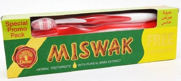 Dabur Miswak Зубная паста 190 гр + зубная щетка Дабур Мишвак