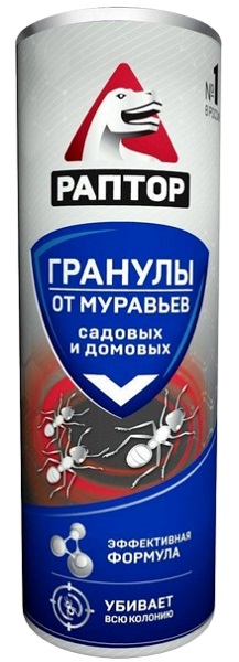 Гранулы от муравьев в тубе РАПТОР 200гр