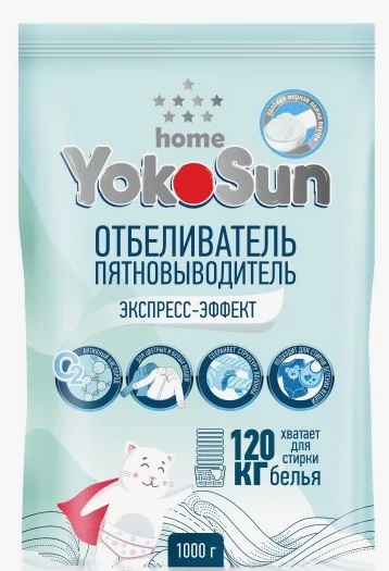 Отбеливатель пятновыводитель Экспресс-Эффект 1л Дой-пак YOKOSUN