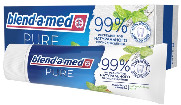 Зубная паста BLEND-A-MED Pure Защита от кариеса 75 мл