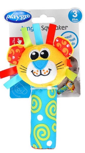 PLAYGRO 3м+ Игрушка пищалка Лев
