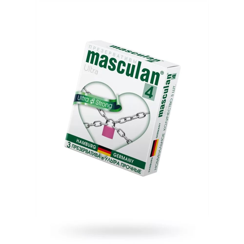 Презервативы MASCULAN Ultra 3шт Ультра прочные