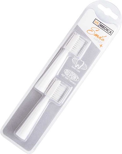 Насадки US MEDICA Smile Expert White для электрической зубной щетки 2шт