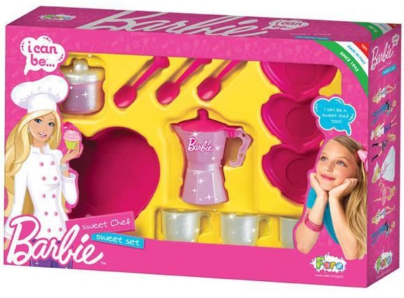 Набор посуды - БАРБИ Мока Barbie арт.2715