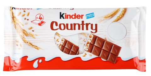 Шоколад Kinder Кантри с злаками молочный 94г