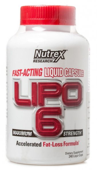 Nutrex Lipo-6 Liguid Maximum Strength Липо-6  капс.№240  жиросжигатель