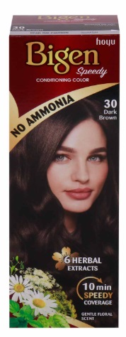 Bigen Speedy Conditioning Color краска кондиционер для волос №30 темно коричневый