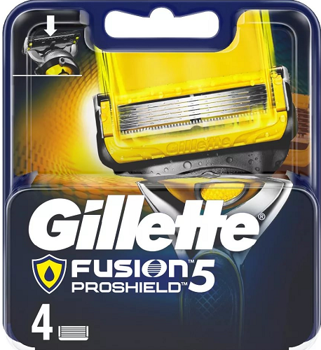 Кассеты сменные GILLETTE Fusion Proshield ( 4 шт ) 81634683
