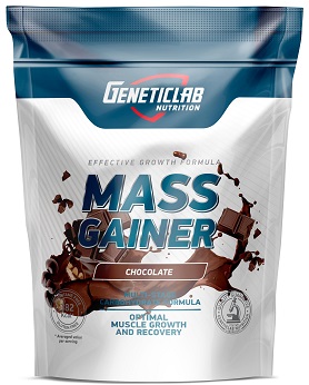 Geneticlab Mass Gainer Гейнер 3кг пакет шоколад