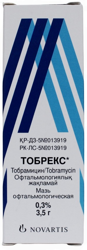 Тобрекс мазь глазная 0,3% 3,5 г ( тобрамицин )