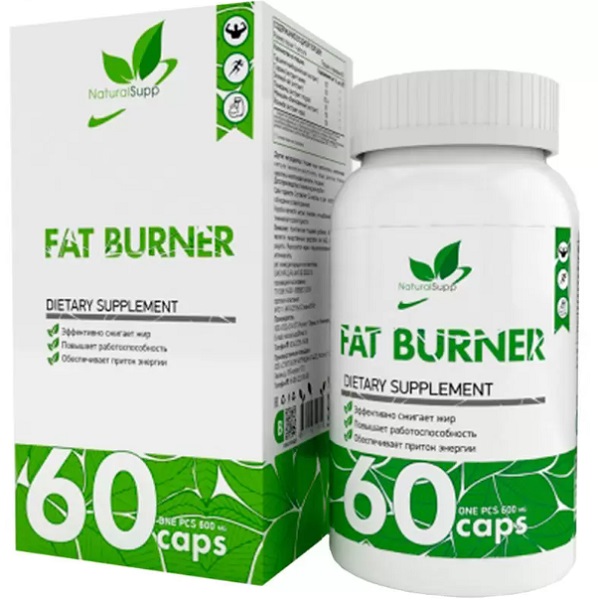 NaturalSupp Жиросжигатель №60 капс. Fat Burner