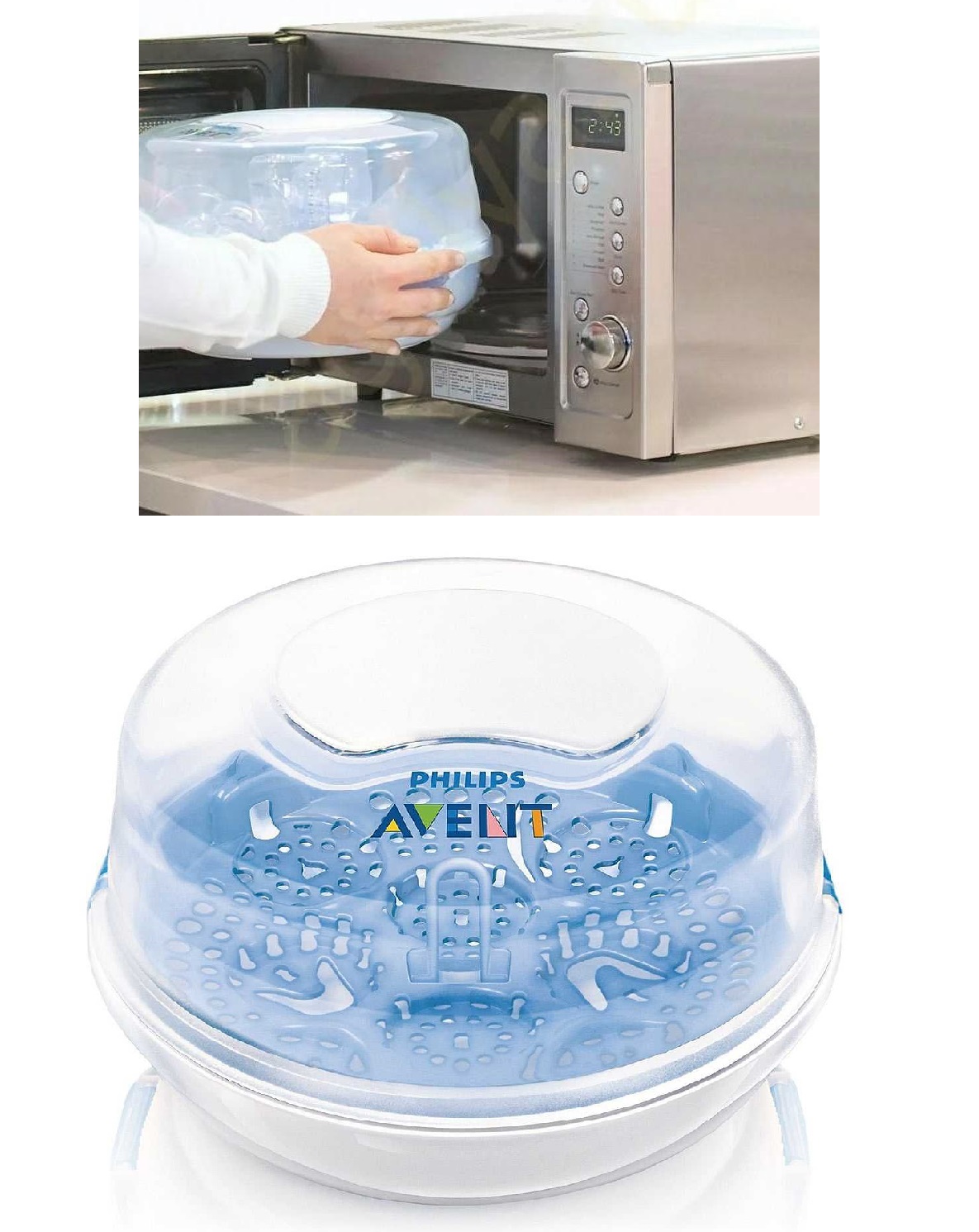 Стерилизатор для Микроволновой печи Паровой AVENT SCF281/02