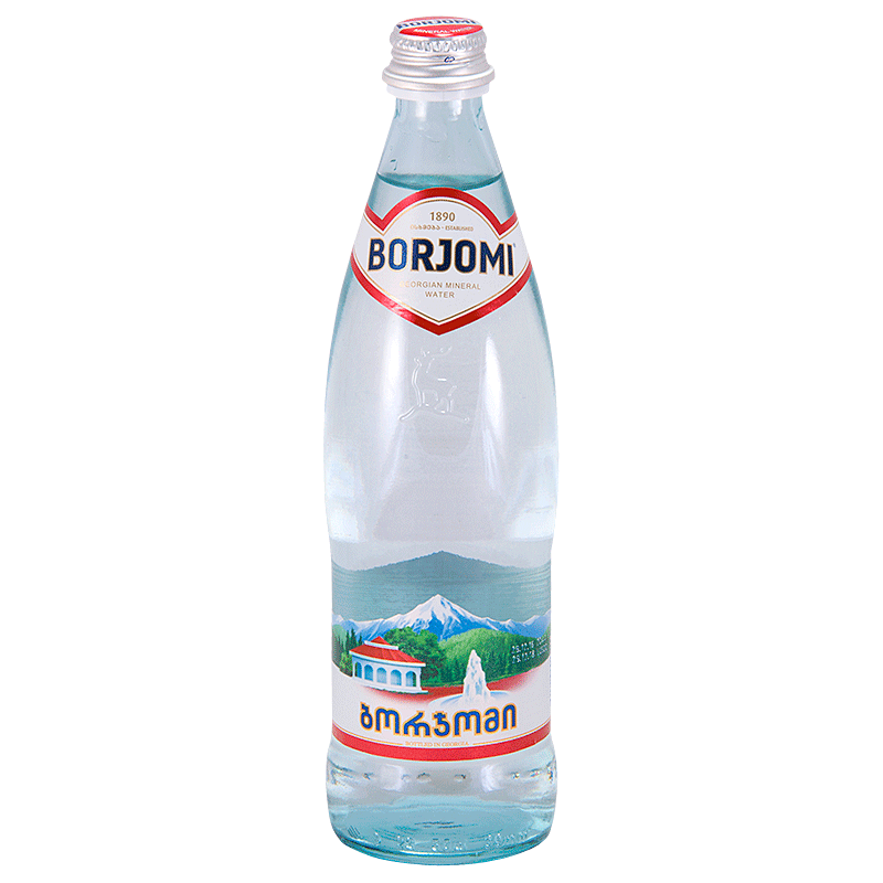 Боржоми вода 0,5л стекло @