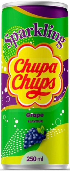 Напиток газированный Chupa Chups Виноград 0.25 л