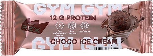 Protein Rex Gym Протеиновый батончик 35г Шоколадный пломбир