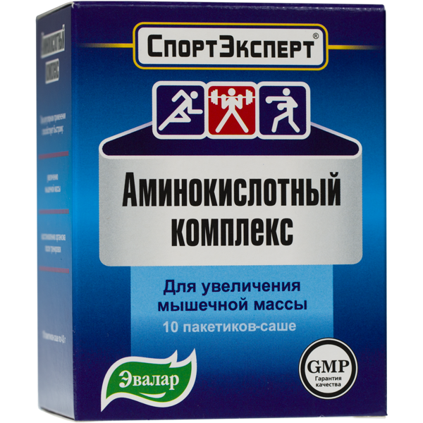 Эвалар СпортЭксперт Аминокислотный комплекс саше 4,6 г №10