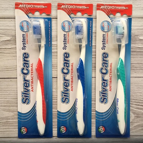 Зубная щетка SILVER CARE System Medium цв.в асс.