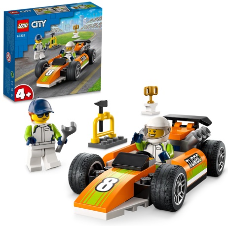 LEGO Конструктор 4+ Игрушка город Гоночный автомобиль арт.60322