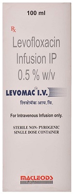Левомак IV раствор 500 мг/100 мл ( 0,5% ) Levomac ( левофлоксацин )