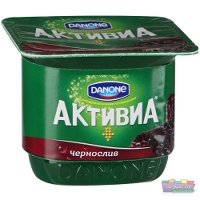 Данон Активиа Биойогурт Чернослив  2,9%-120г густой обогащ.