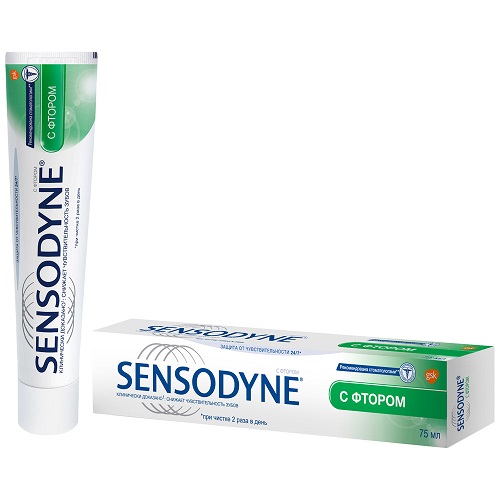 Зубная паста SENSODYNE с Фтором 75мл