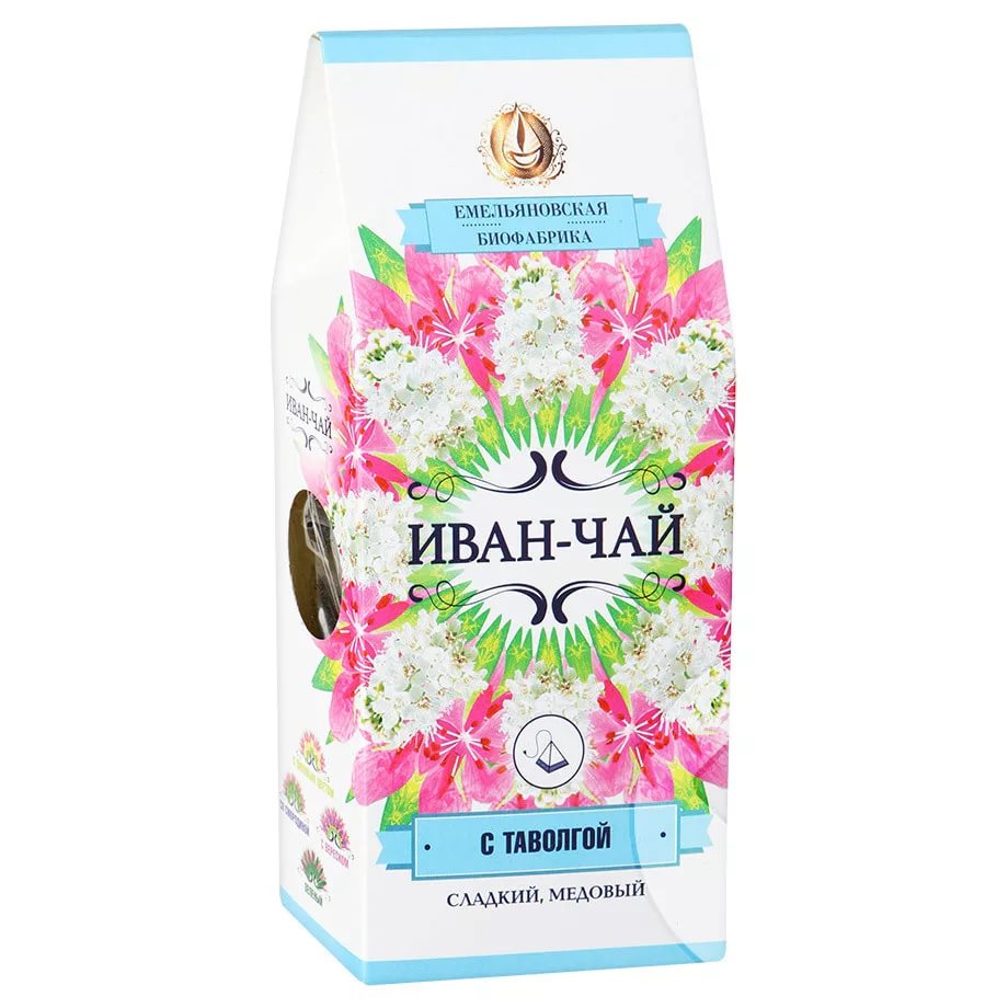 Иван- чай Таволга 50г фермент. Емельяновская Биофабрика