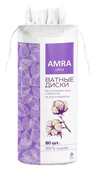 Amra Ватные диски круглые №80
