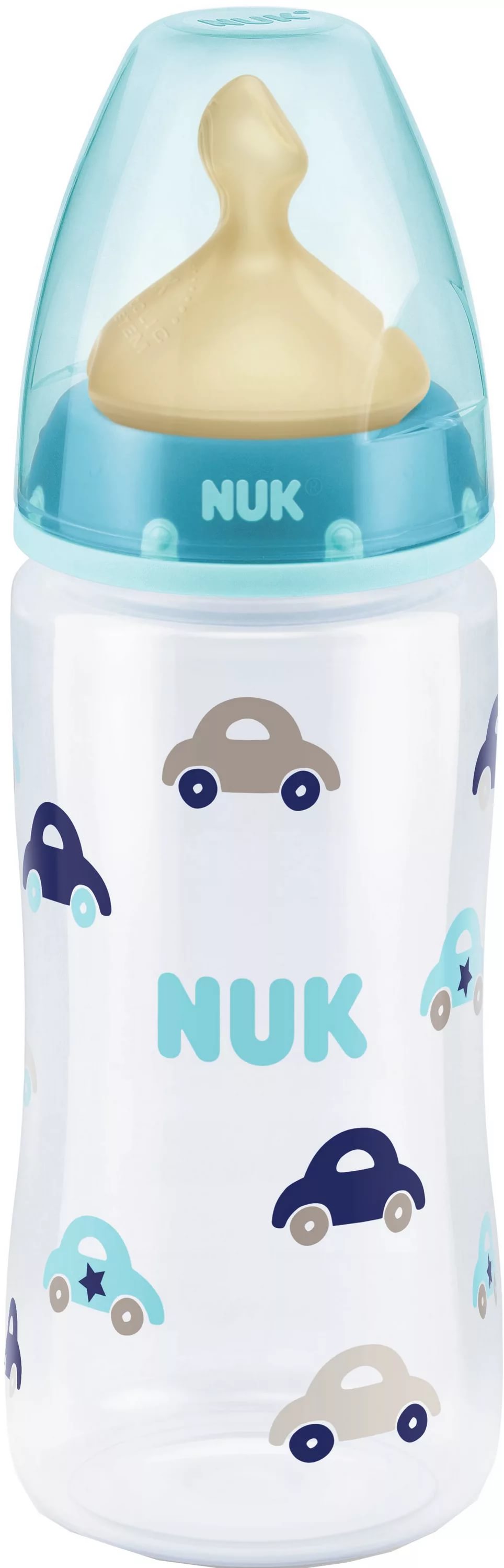 Бутылочка Пластиковая NUK First Choice 300 мл ш/г Соска Латексная 0м+ цв.в асс.арт.10741617