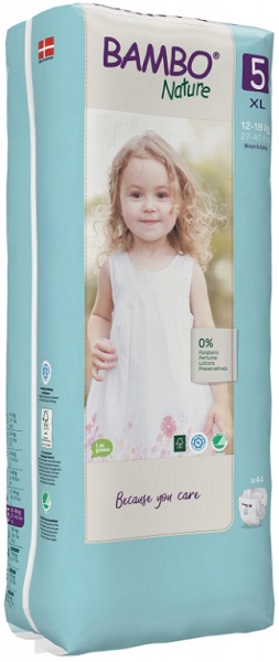 Подгузники для детей BAMBO Nature XL5 (12-18 кг) 44шт