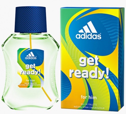 Adidas туалетная вода Get Ready 50 мл для мужчин