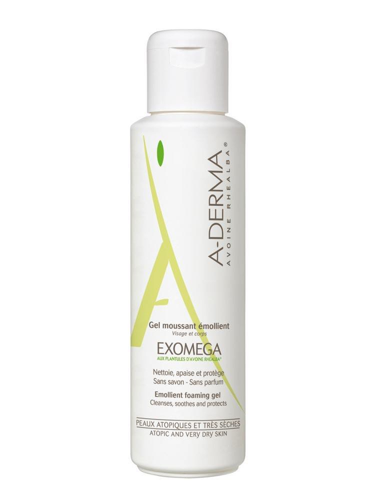 A-Derma EXOMEGA Смягчающий пенящийся гель Эмолент 500 мл