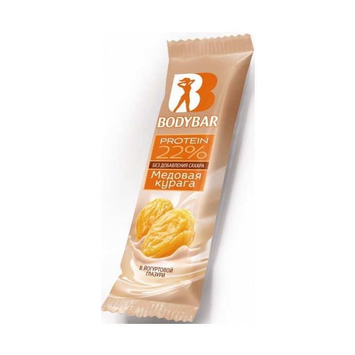 Bodybar  Protein батончик 22% 50.0 медовая курага,
