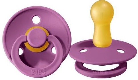 Пустышка латексная 0м+ Bibs Lavender