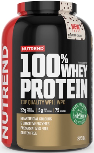 Nutrend Whey Protein Кремовое печенье 2250г