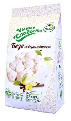 Di&Di Умные сладости Безе Ваниль 70г