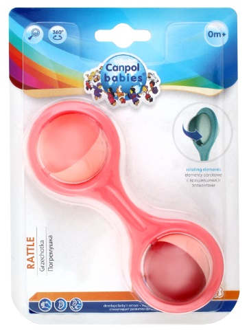CANPOL BABIES Погремушка Штанга 0+ мес арт.56/153 pink